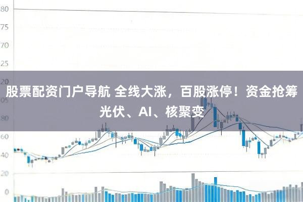股票配资门户导航 全线大涨，百股涨停！资金抢筹光伏、AI、核聚变