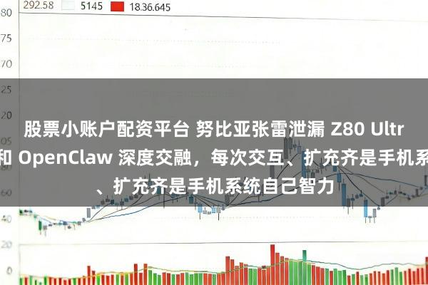 股票小账户配资平台 努比亚张雷泄漏 Z80 Ultra 将从底层和 OpenClaw 深度交融，每次交互、扩充齐是手机系统自己智力